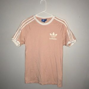 Pink adidas t-shirt